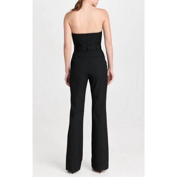 A.L.C. Kate Jumpsuit in Black Strapless Belted - Picture 8 of 13